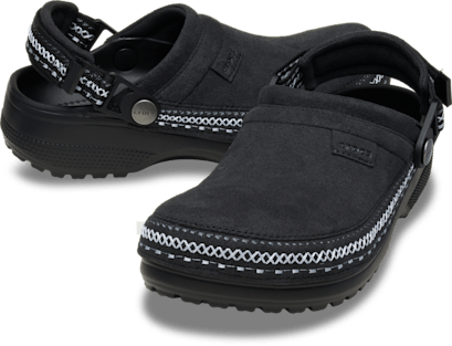 Crafted Vegan Suede Stitch Clog