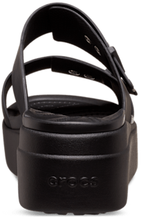 Brooklyn Buckle Low Wedge Sandal