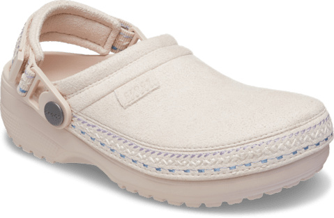Crafted Vegan Suede Stitch Clog Bambini