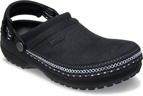 Crafted Vegan Suede Stitch Clog