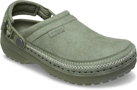 Crafted Vegan Suede Stitch Clog