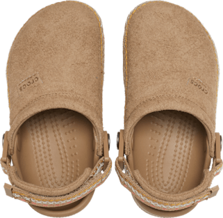 Crafted Vegan Suede Stitch Clog Bambini