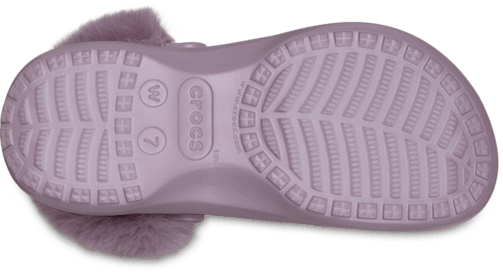 Classic Platform Fuzz Lined Clog