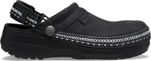 Crafted Vegan Suede Stitch Clog