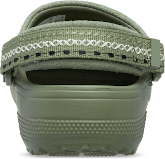 Crafted Vegan Suede Stitch Clog
