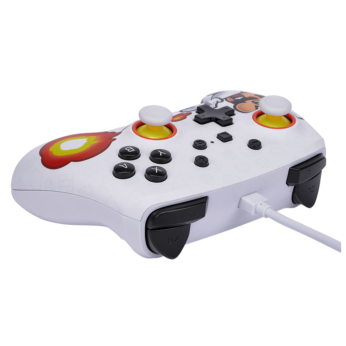 Controller cablato Nintendo Switch - Mario di fuoco