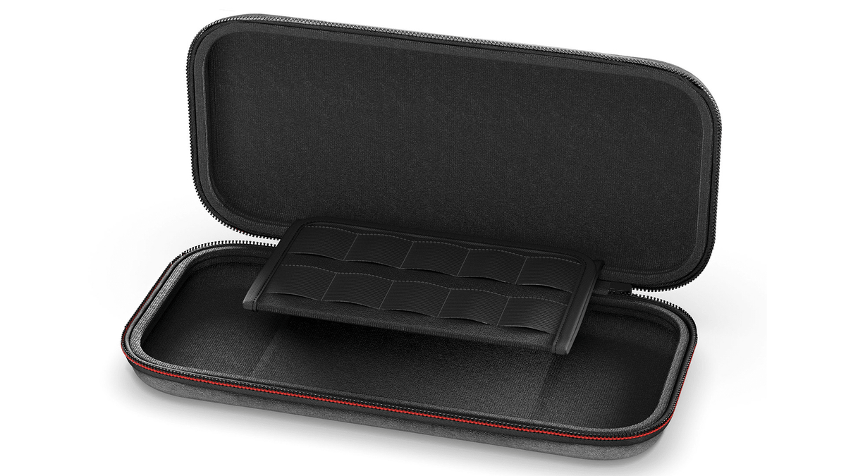 Custodia sottile per Nintendo Switch 2 (grigio mélange scuro)