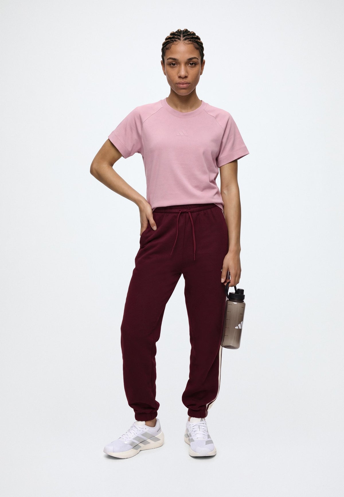 adidas Sportswear Essentials 3 Stripes Cuffed Pants – Pantaloni della tuta Donna