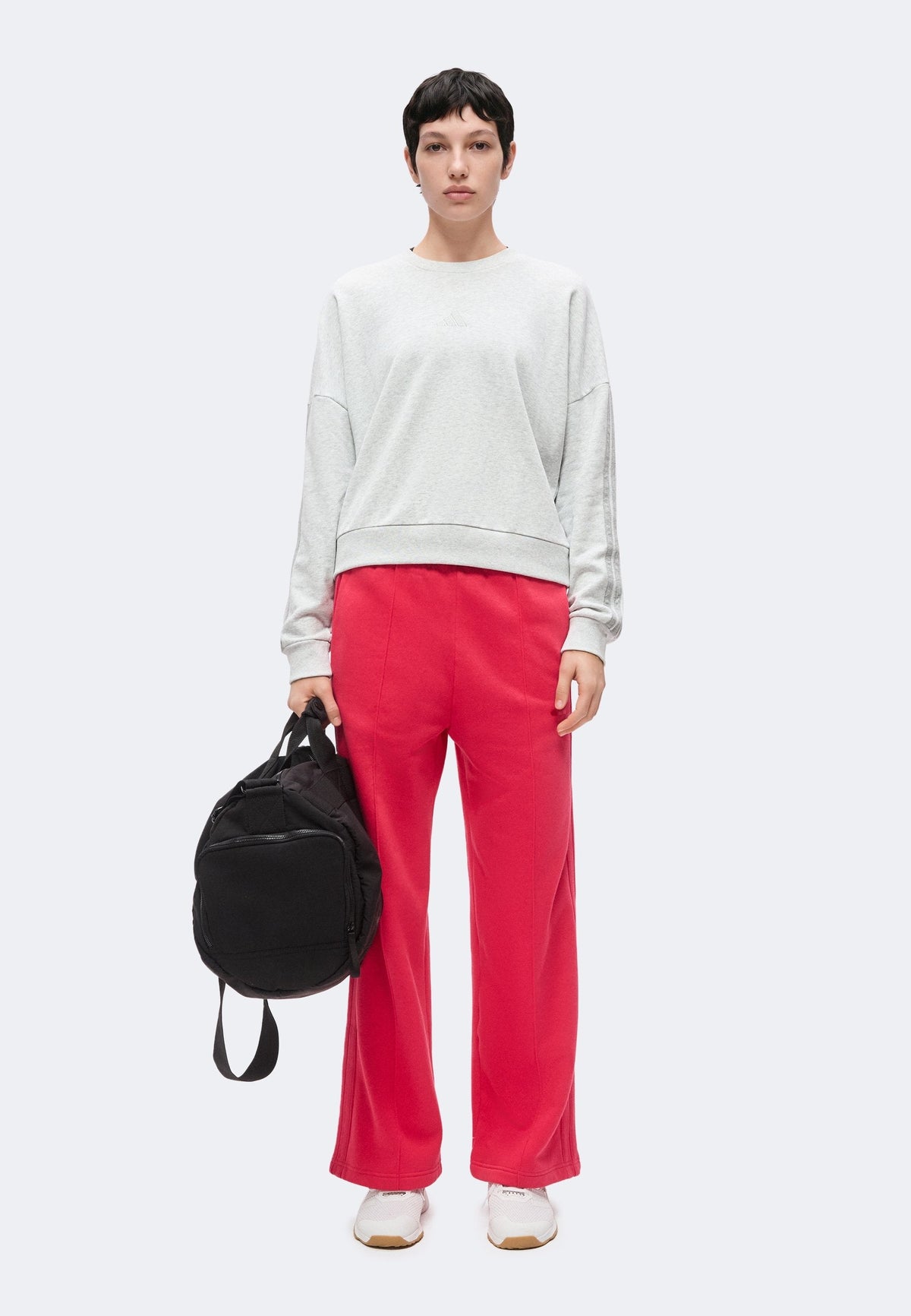 adidas Sportswear Essentials 3 Stripes – Felpa Donna