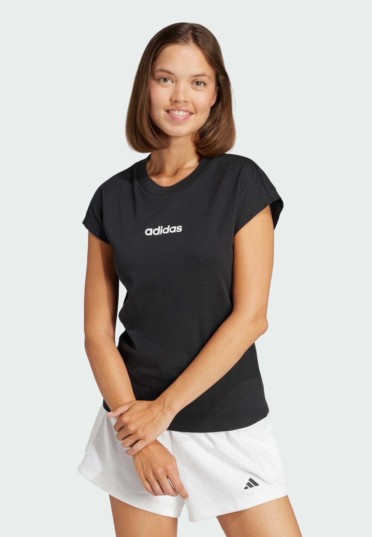 adidas Sportswear Essentials Linear – T-shirt basic Donna