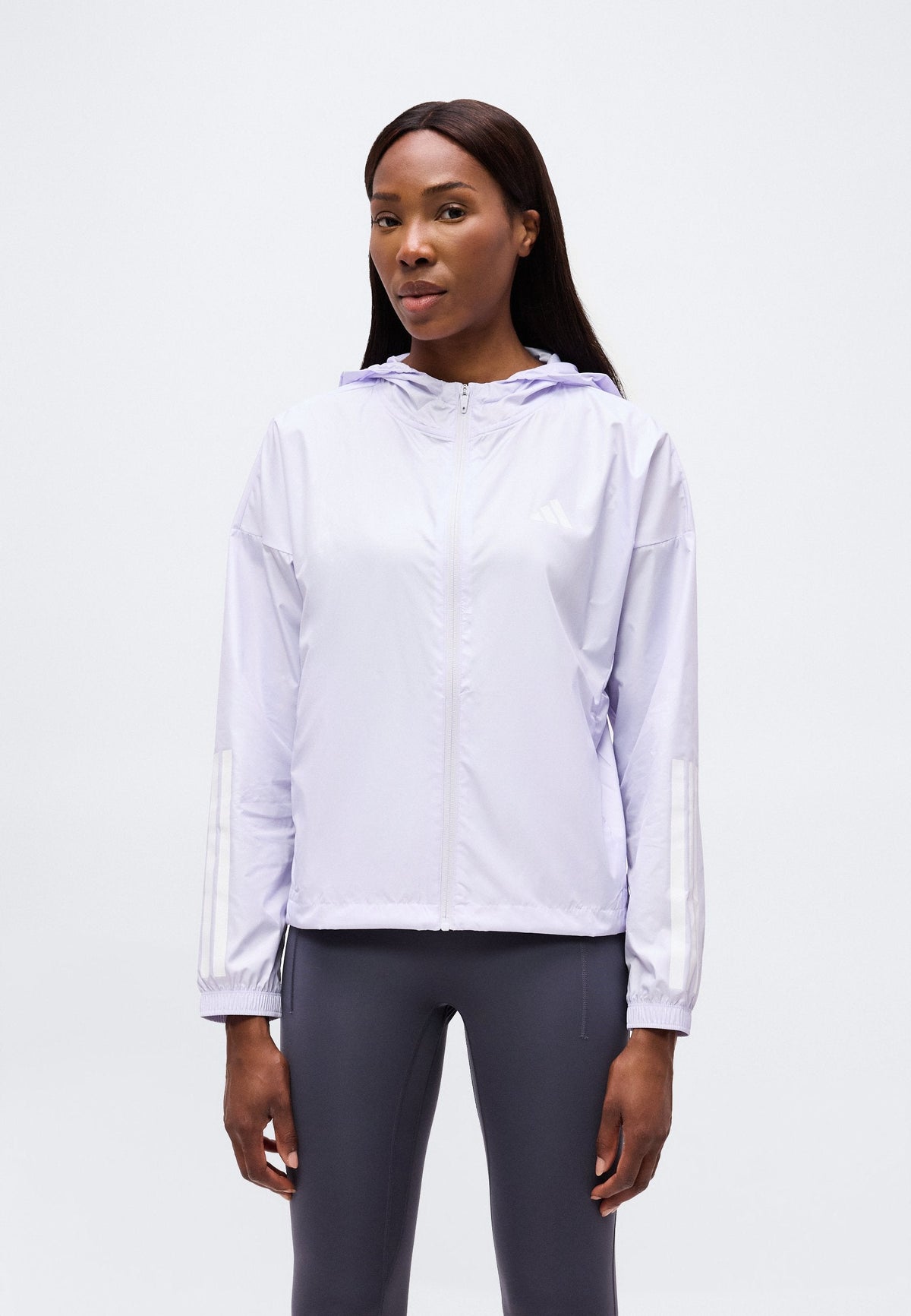 adidas Performance Hyperglam 3 Stripes – Felpa con cappuccio Donna
