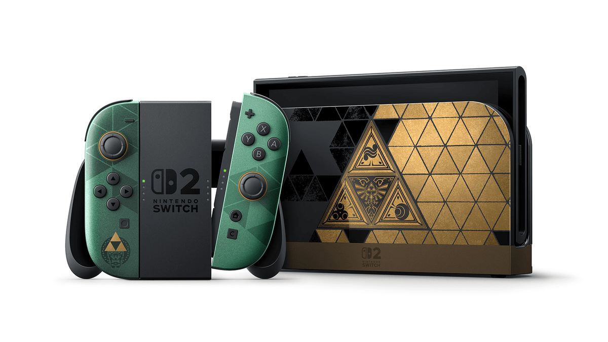 Nintendo Switch 2 edizione 40° anniversario di The Legend of Zelda