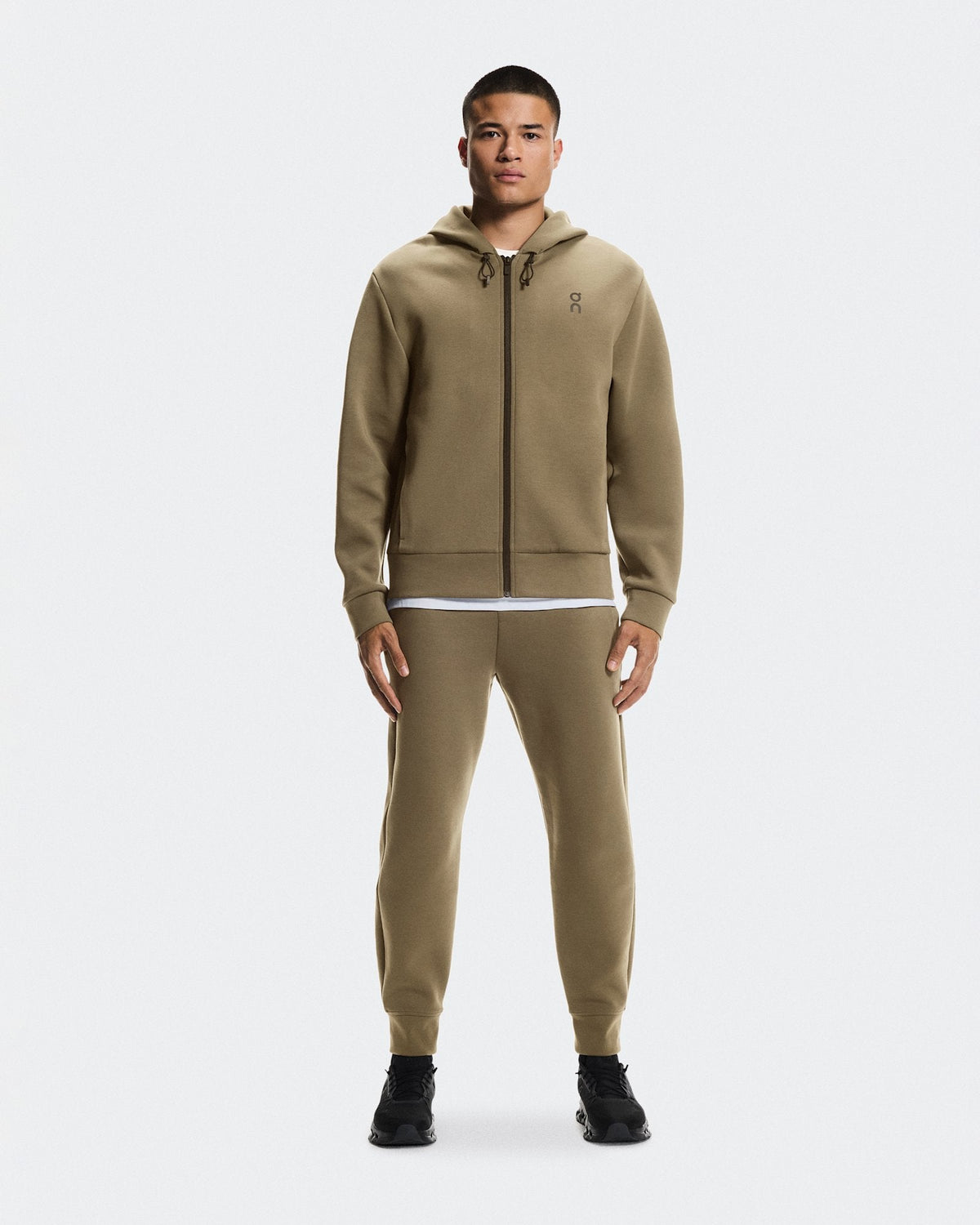 Focus Tech Zip Hoodie Uomo