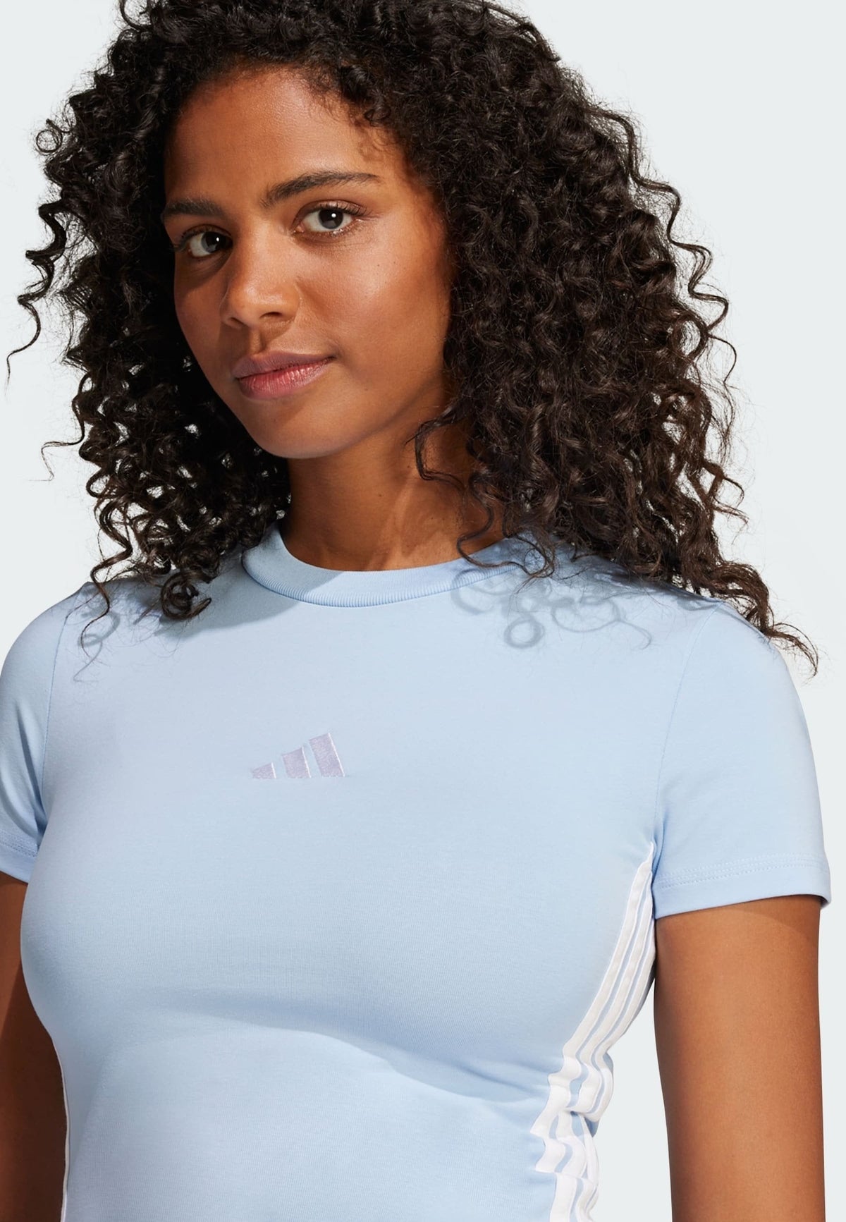 adidas Sportswear Essentials 3 Stripes Slim Baby – T-shirt stampata Donna