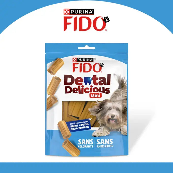 FIDO® Dental Delicious Mini 130g - Snack per cane