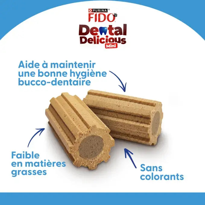FIDO® Dental Delicious Mini 130g - Snack per cane