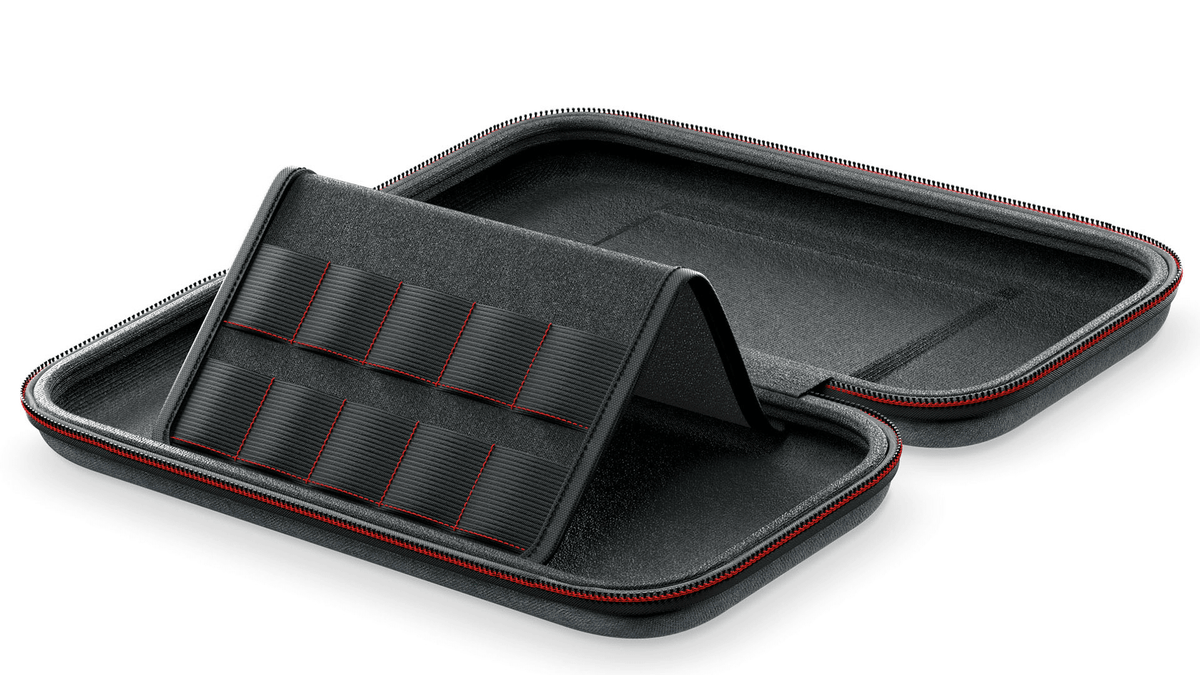 Custodia sottile per Nintendo Switch 2 (grigio mélange scuro)