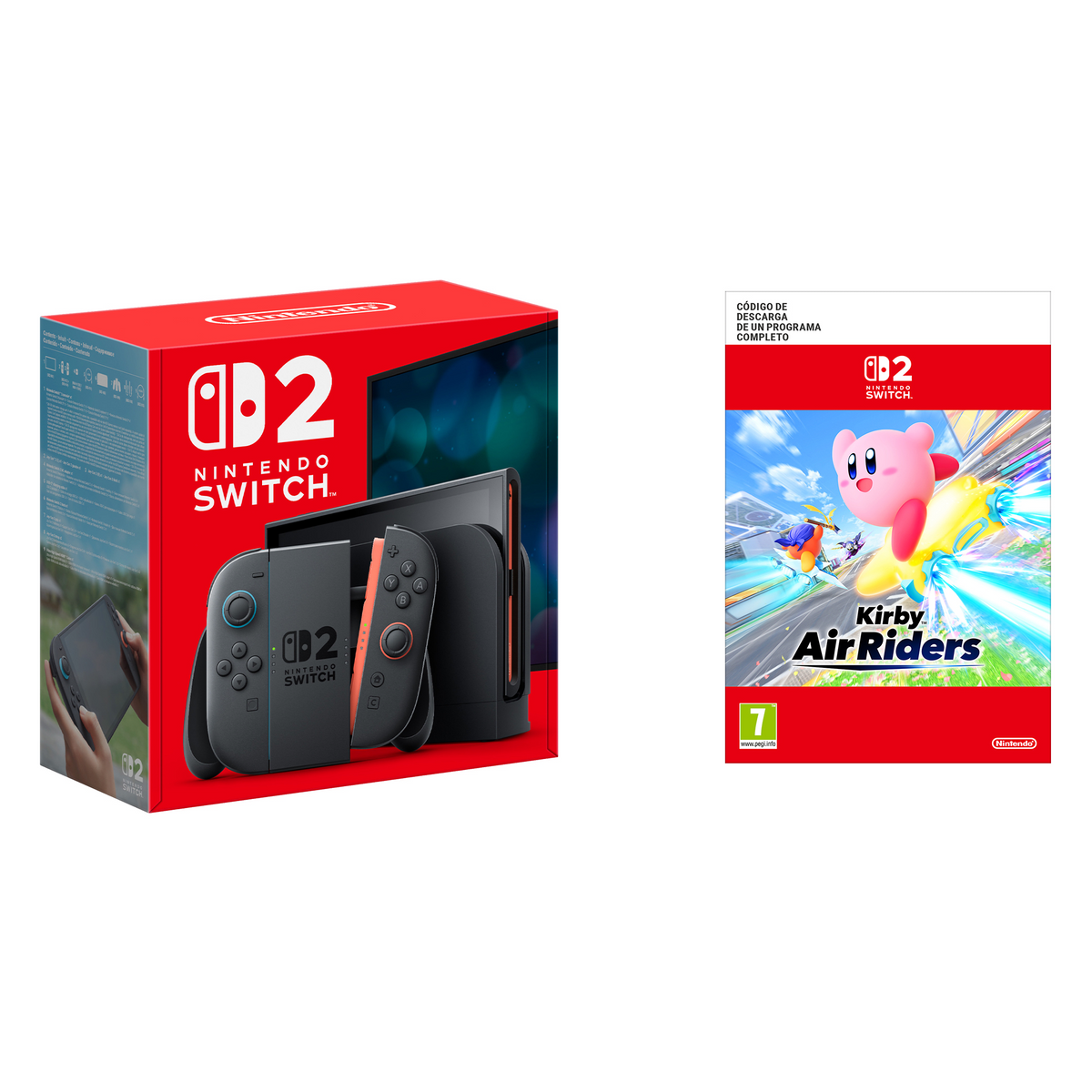 Nintendo Switch 2 + Kirby Air Riders