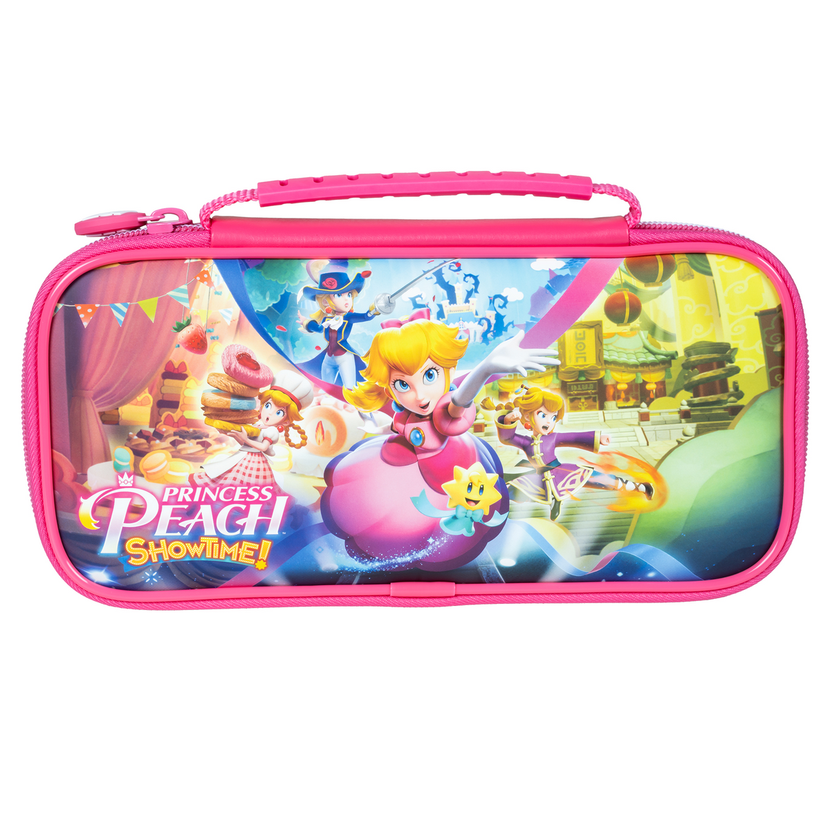 Custodia da trasporto deluxe per Nintendo Switch (Princess Peach: Showtime!)