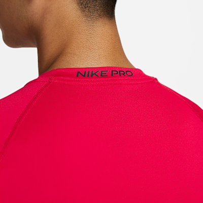 Nike Pro – Top da fitness aderente a maniche corte Dri-FIT da Uomo