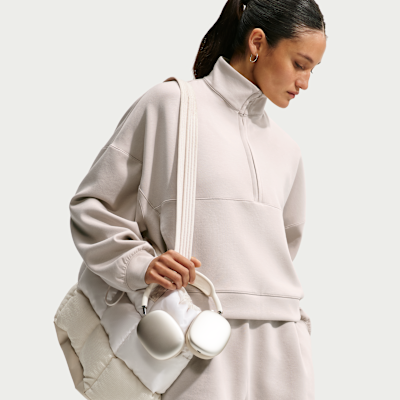 Nike 24.7 ImpossiblySoft – Top oversize con mezza zip Dri-FIT da Donna