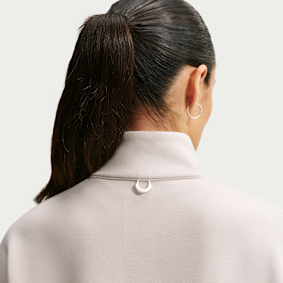 Nike 24.7 ImpossiblySoft – Top oversize con mezza zip Dri-FIT da Donna