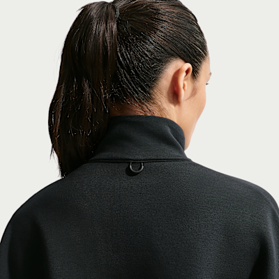 Nike 24.7 ImpossiblySoft – Top oversize con mezza zip Dri-FIT da Donna