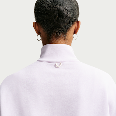 Nike 24.7 ImpossiblySoft – Top oversize con mezza zip Dri-FIT da Donna