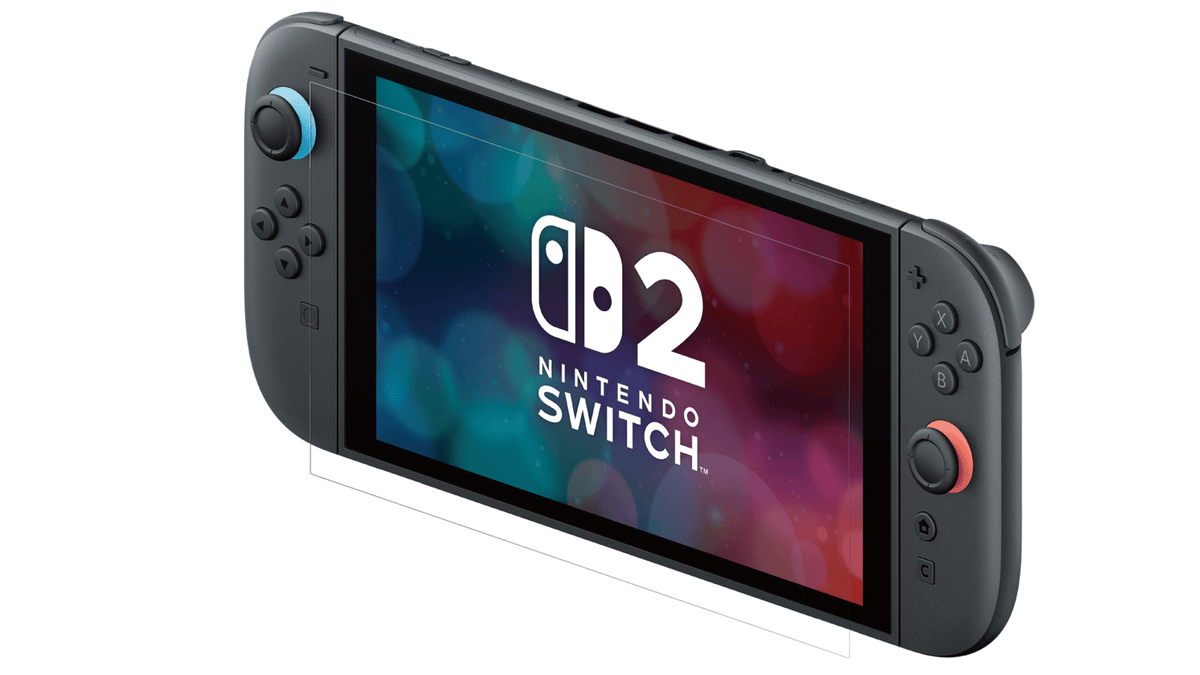 Filtro antiriflesso per schermo per Nintendo Switch 2