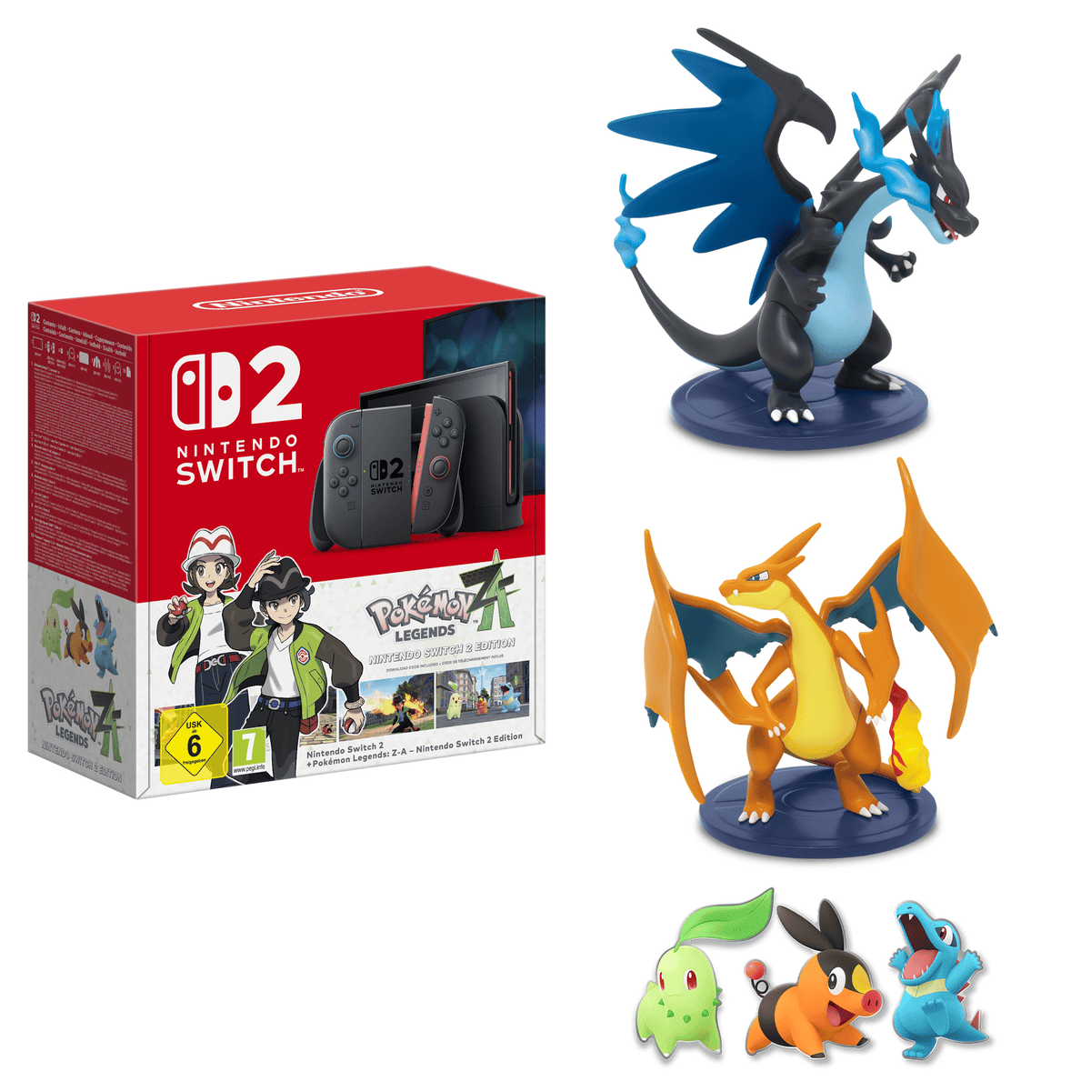 Pack «Megaevoluzione» Nintendo Switch 2 + Leggende Pokémon: Z-A – Nintendo Switch 2 Edition