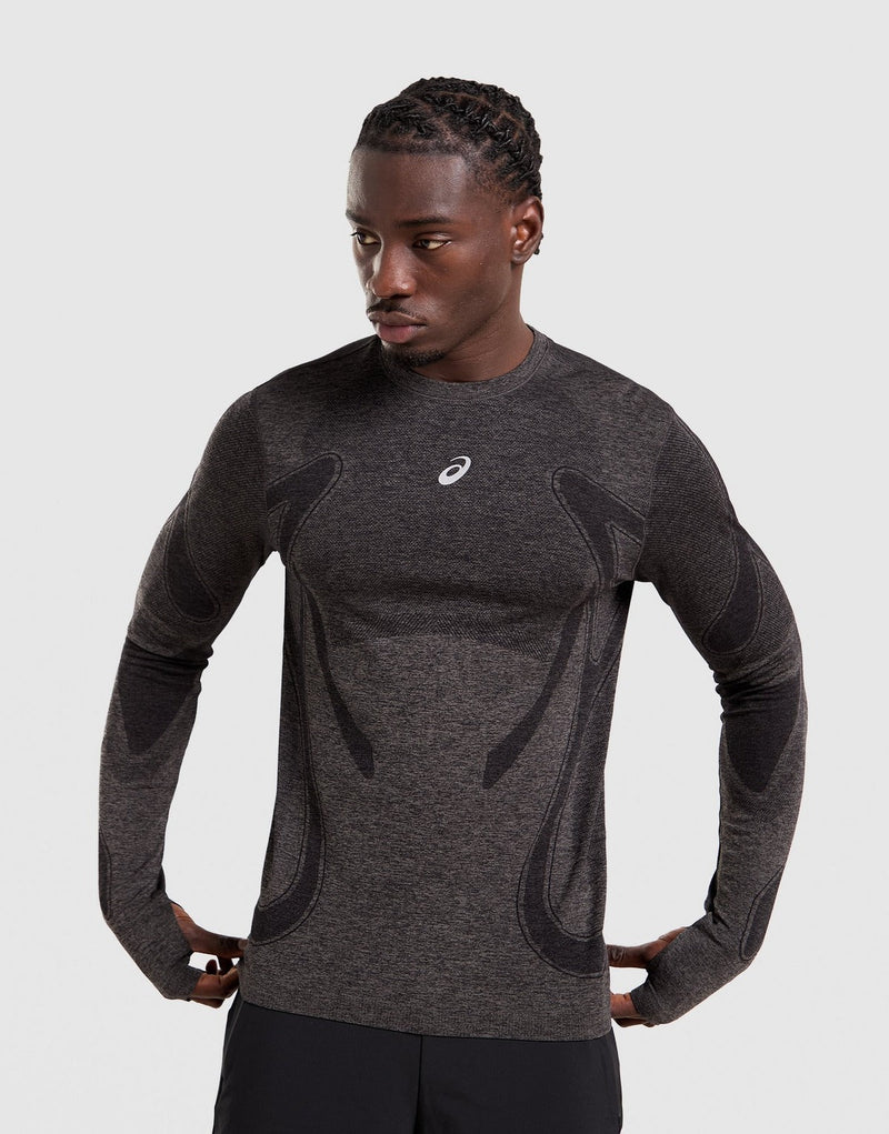 ASICS T-shirt a maniche lunghe senza cuciture Road
