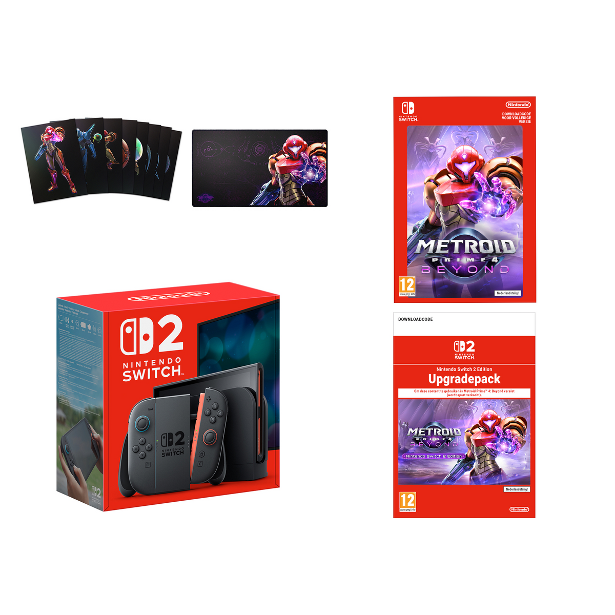 Nintendo Switch 2 + Metroid Prime 4: Beyond – Nintendo Switch 2 Edition – Pack «Potenza»