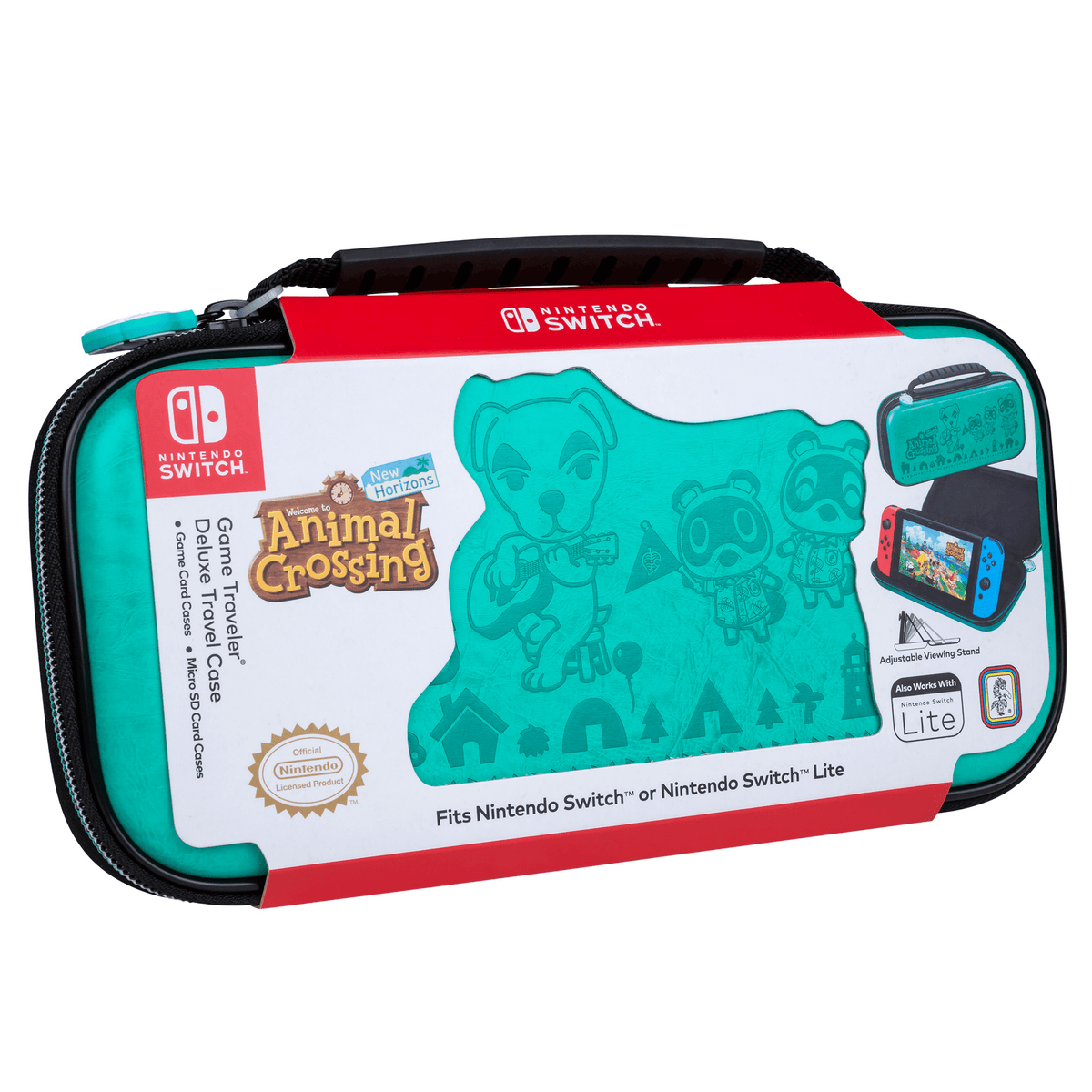 Custodia da trasporto protettiva per Nintendo Switch (Animal Crossing)
