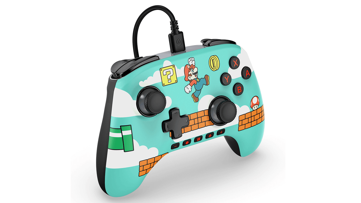 Controller cablato Advantage per Nintendo Switch 2 (Mario Time)