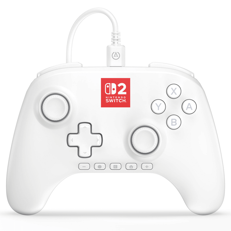 Controller cablato Advantage con Lumectra per Nintendo Switch 2 (bianco)