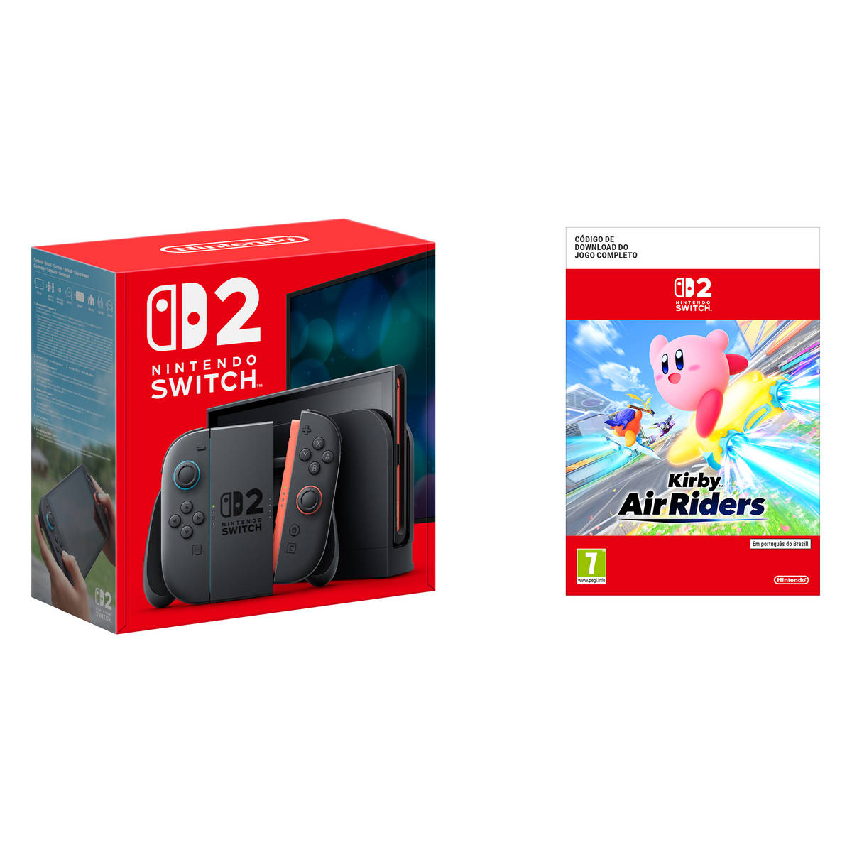 Nintendo Switch 2 + Kirby Air Riders