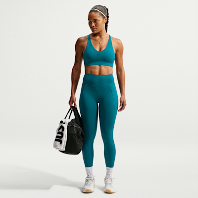 Nike Universa – Leggings 7/8 a vita alta senza cuciture frontali da Donna
