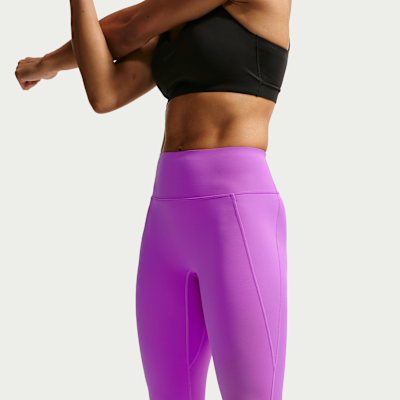 Nike Universa – Leggings 7/8 a vita alta senza cuciture frontali da Donna
