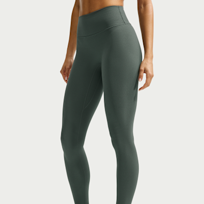 Nike Zenvy – Leggings a vita alta taglio lungo senza cuciture frontali da Donna