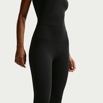 Nike Zenvy – Leggings a vita alta taglio lungo senza cuciture frontali da Donna