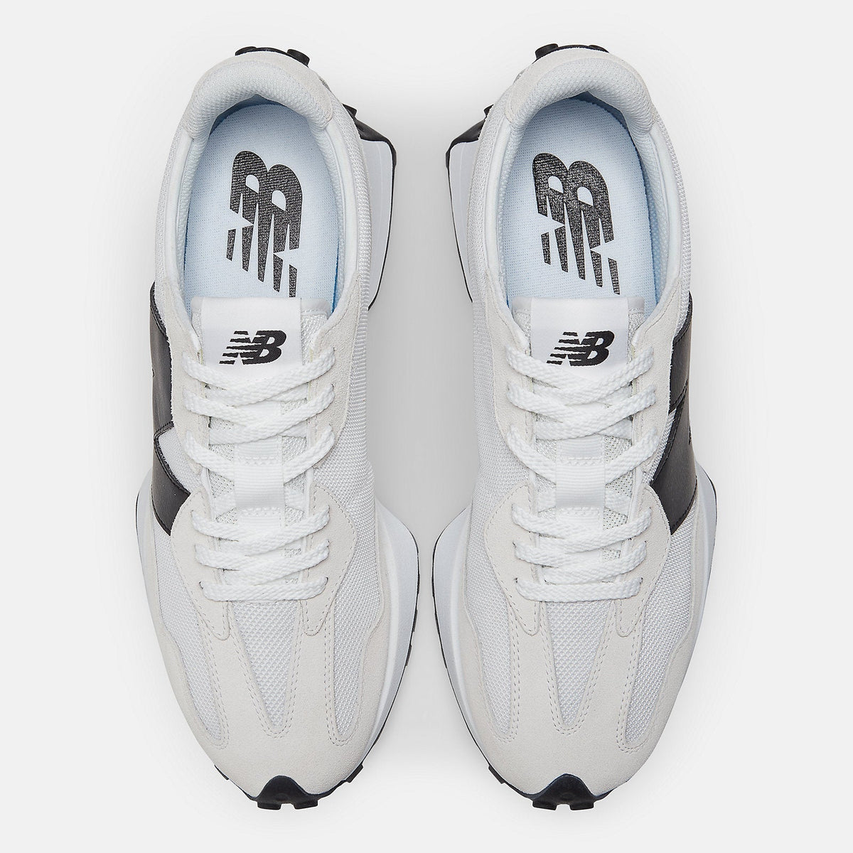 New Balance 327 - Bianco/Nero (MS327CWB)