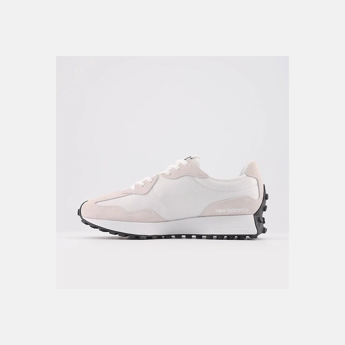 New Balance 327 - Bianco/Nero (MS327CWB)