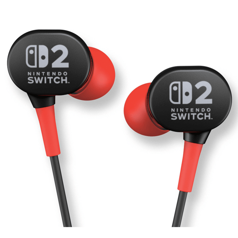 Auricolari cablati per Nintendo Switch 2 (neri)