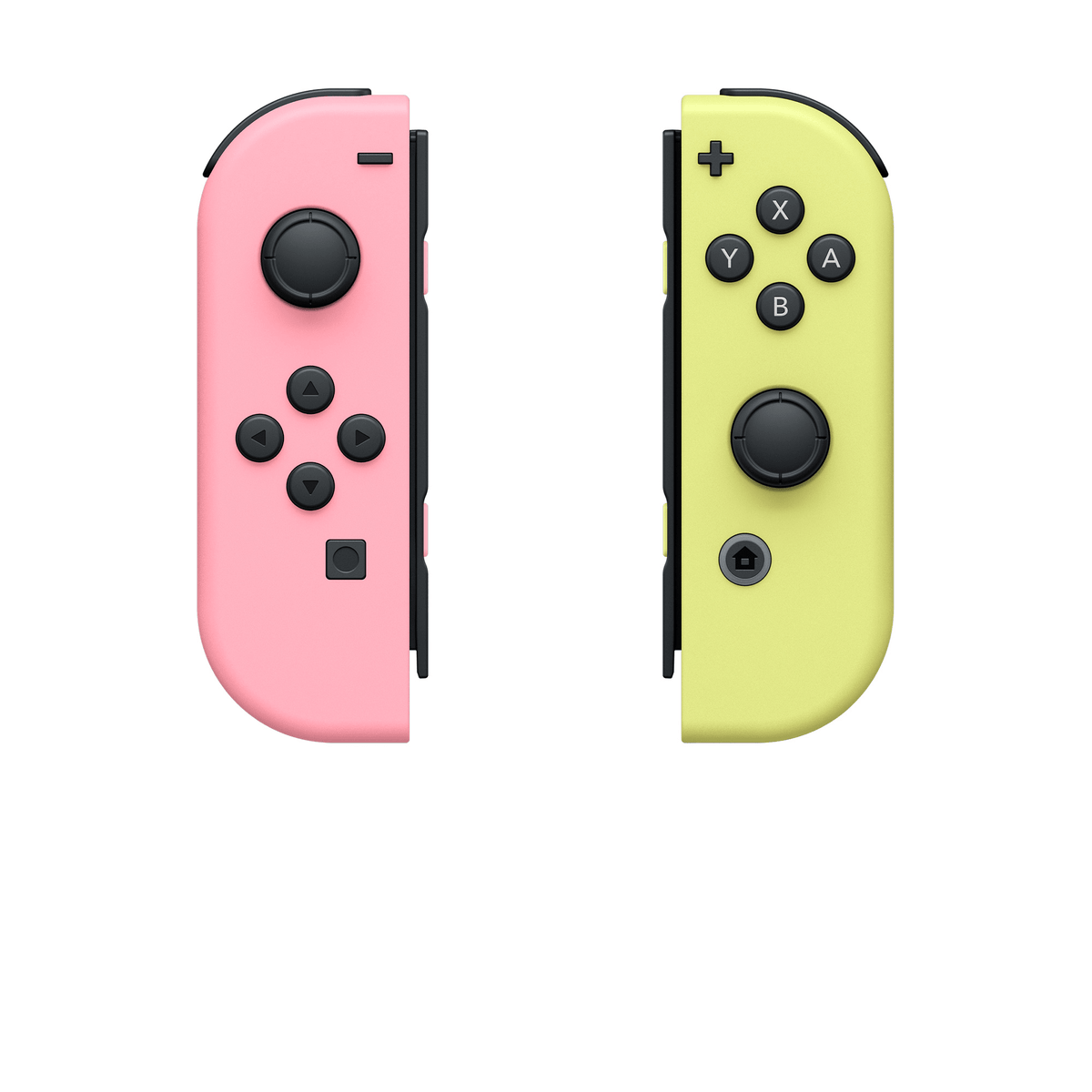 Coppia di controller Joy-Con Rosa pastello (S) e Joy-Con Giallo pastello (D)