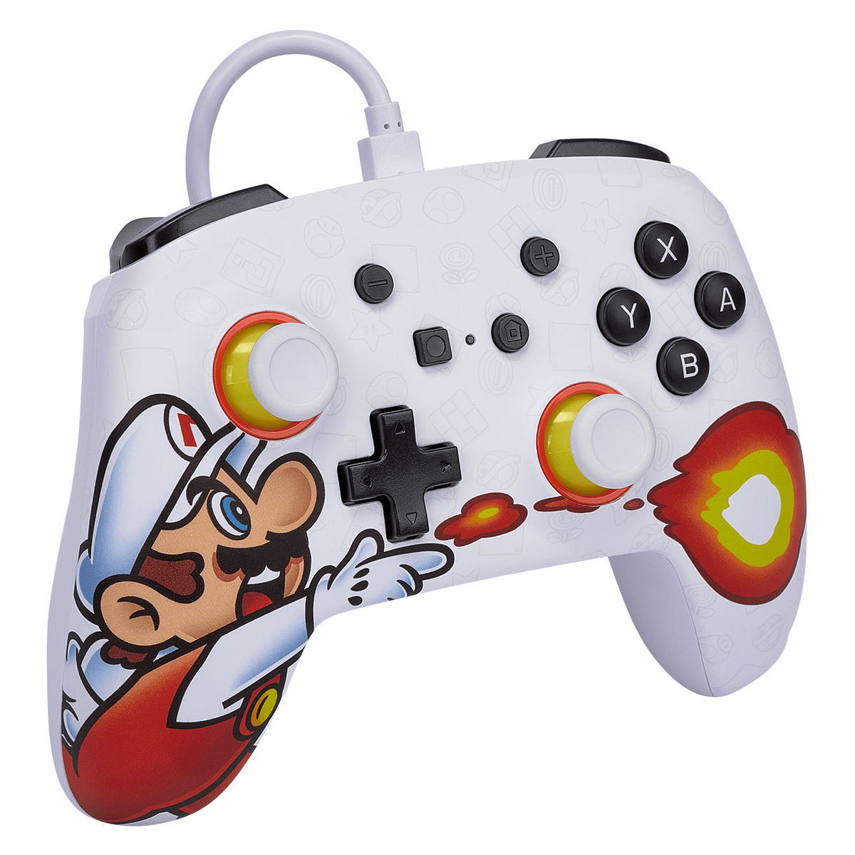 Controller cablato Nintendo Switch - Mario di fuoco