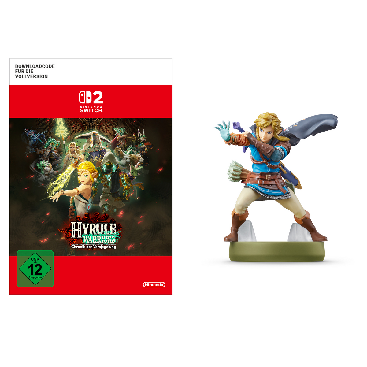 Hyrule Warriors: Le Cronache del Sigillo + amiibo Link (Tears of the Kingdom) (The Legend of Zelda Collection)