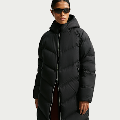 Nike Sportswear Windpuffer – Parka in piumino con cappuccio ampio Storm-FIT da Donna
