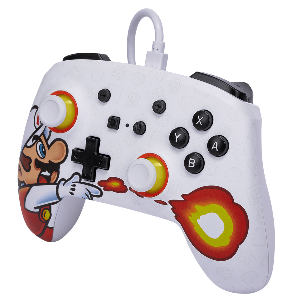 Controller cablato Nintendo Switch - Mario di fuoco