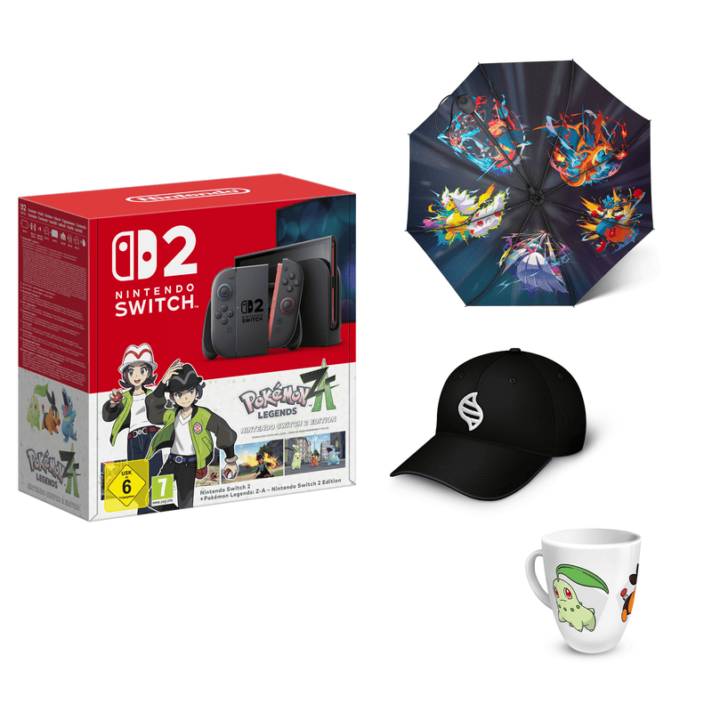 Pack «Allenatore» Nintendo Switch 2 + Leggende Pokémon: Z-A – Nintendo Switch 2 Edition