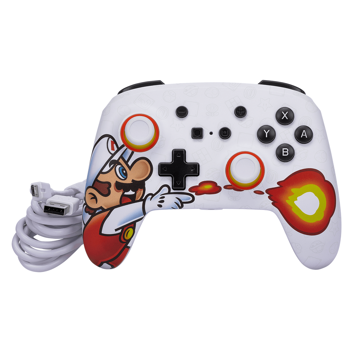 Controller cablato Nintendo Switch - Mario di fuoco
